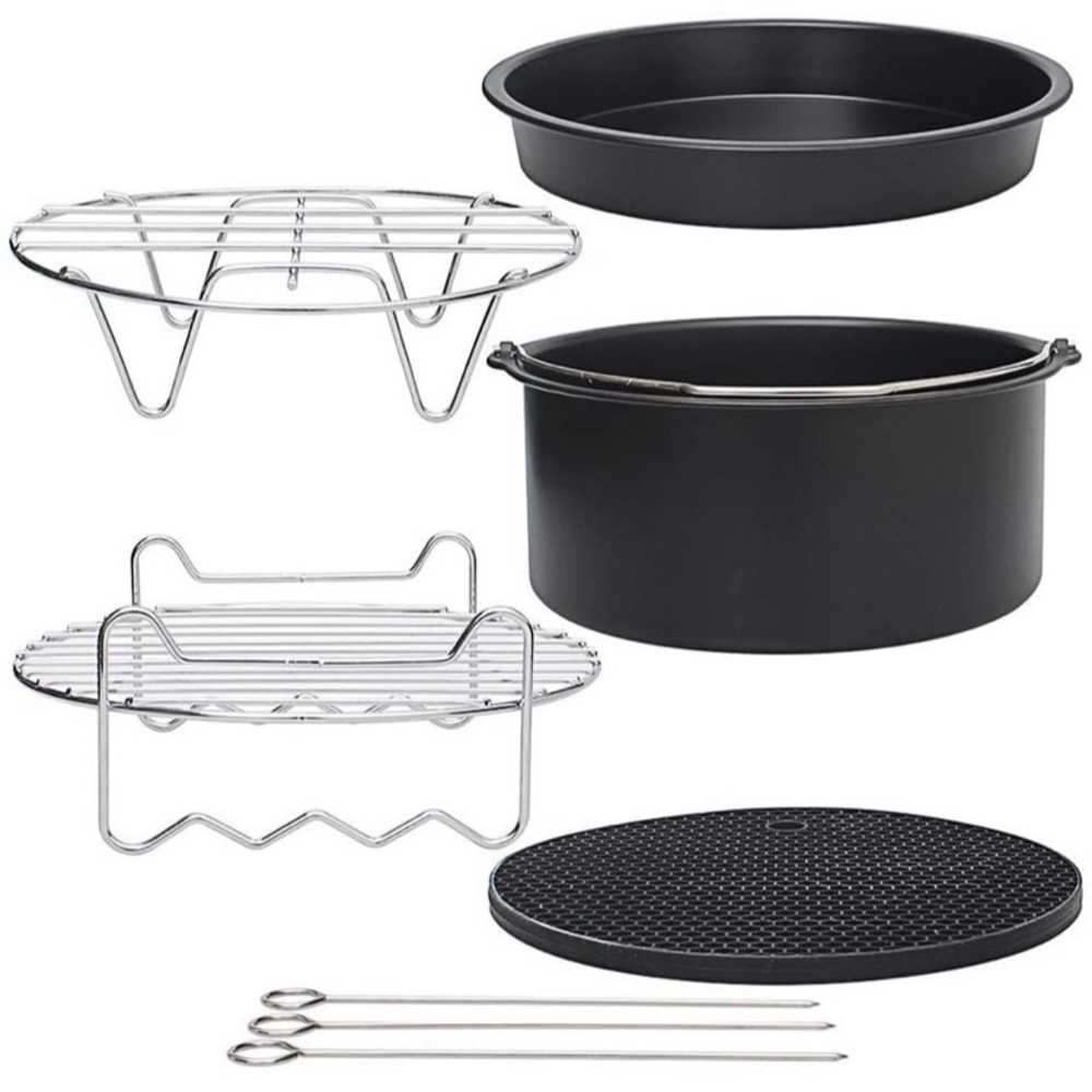 Air Fryer Accessories for Cosori Ninja and Philips, Set of 5/9, Fit all 3.7QT